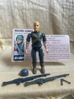 GI Joe Rock n Roll  Hasbro 1982 100% Complete, Straight Arm, File Card