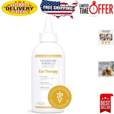 Gentle 4 Oz Ear Cleaner for Dogs and Cats   Alcohol-Free Clinical Care Solution