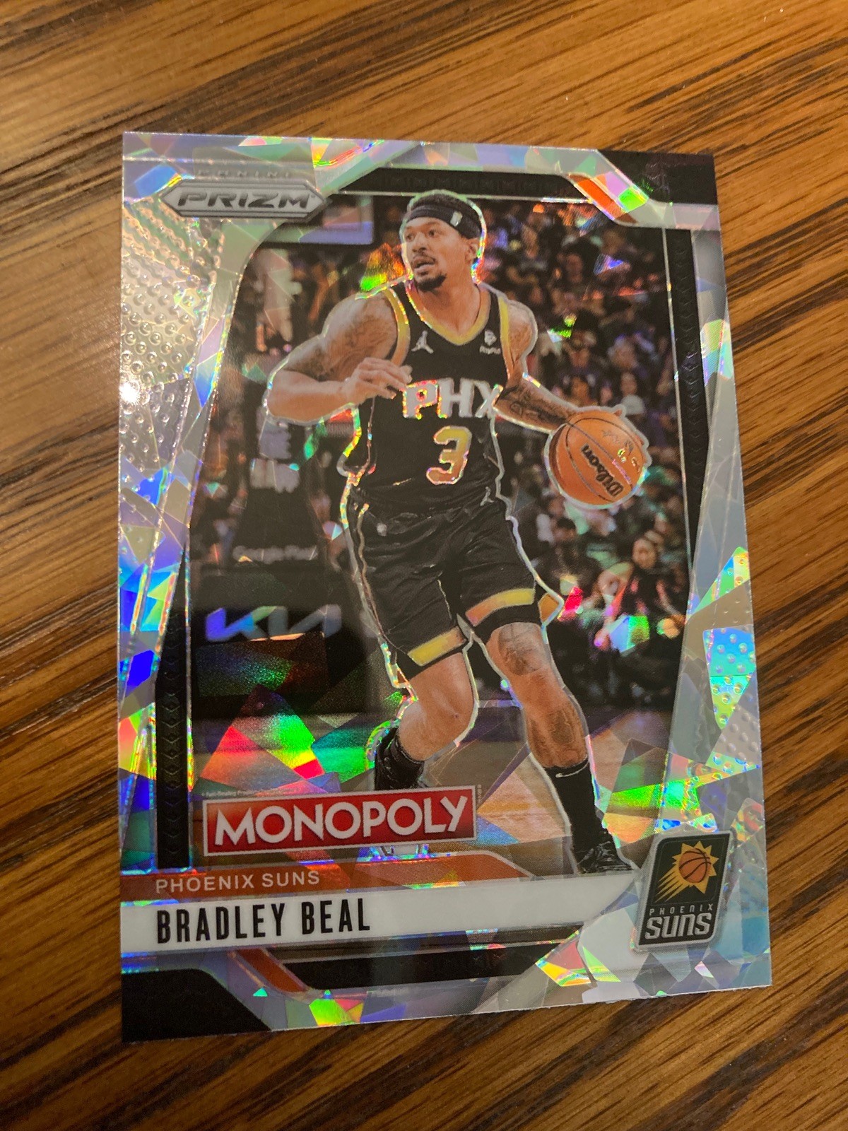 2024-25 Panini Prizm Monopoly Silver Ice Prizm Parallel Bradley Beal Suns 78