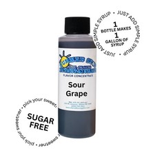 SOUR GRAPE MIX Snow CONE/SHAVED ICE Flavor GALLON CONCENTRATE 1