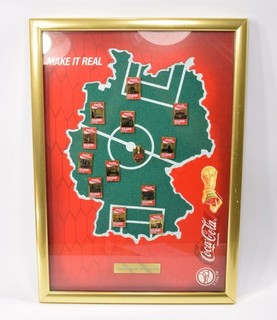Coca Cola Sommermärchen 2006 Pins Set Fußball WM Deutschland Weltmeisterschaft