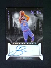 2022-23 Panini Noir Jalen Brunson Reigning Nights Auto /99