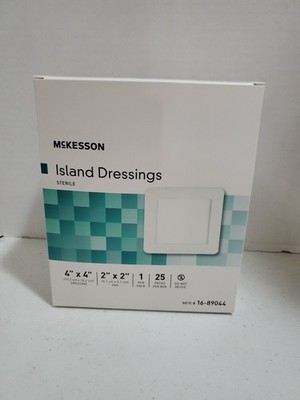 McKesson Square Sterile Adhesive Dressing - 4''x4'' (16-89044)