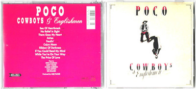 Poco - Cowboys & Englishmen - Scarce 1992 USA 14 track CD