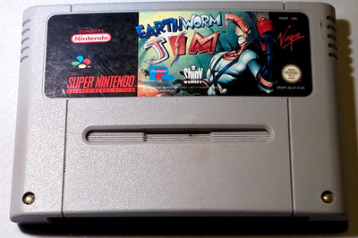 Super Nintendo / EARTH WORM JIM / Modul