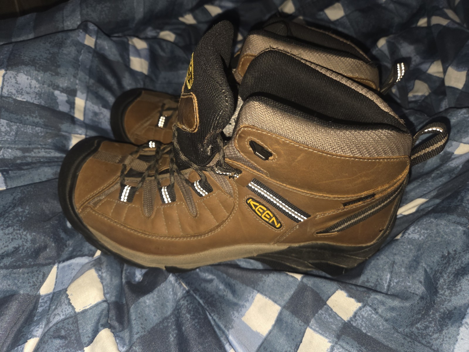 S Brown Casual Boots 1008418 Sz 12
