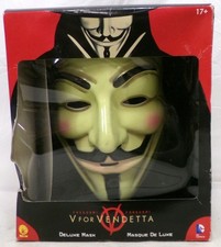 Rubie's Costume Co DC Comics V for Vendetta Deluxe Mask with Box