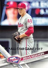 Jerad Eickhoff 2017 Topps 12  Philadelphia Phillies  Baseball Card