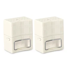 HomeWorx Plug in Diffuser Air Fresheners for Home, (2-Pack, Cloud White) - Lo...