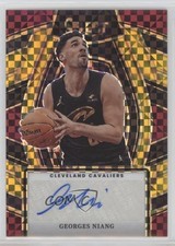 2023 Panini Select Signature Selections Gold Prizm 8/10 Georges Niang Auto 5l2