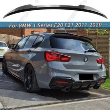 Glossy Black / Carbon Rear Roof Spoiler Wing for BMW 1 Series F20 F21 2011–2020