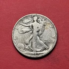 (1) Beautiful Antique 1920-D Walking Liberty Half Dollar F-FINE BETTER DATE