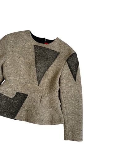 Blazer donna Vivienne Westwood Red Label Runway A/I 2014 misto lana grigio taglia S - Foto 13 di 21