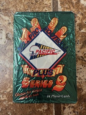 1992 Pacific Plus Pro Football Cards Series 2 Sealed Pack