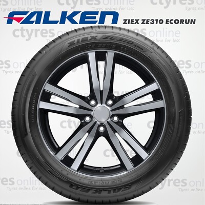 1X New 205 45 17 FALKEN ZE310 RUN FLAT TYRES 88W XL 205/45R17