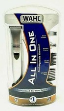 Wahl All In One Rechargeable Groomer w Bonus Detail  Nose Ear Trimmer Heads NEW