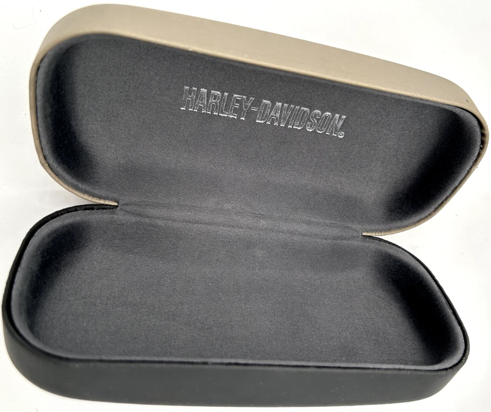 Harley-davidson Hard Sunglasses Case Two-Tone Black & Gray - Image 4 of 4