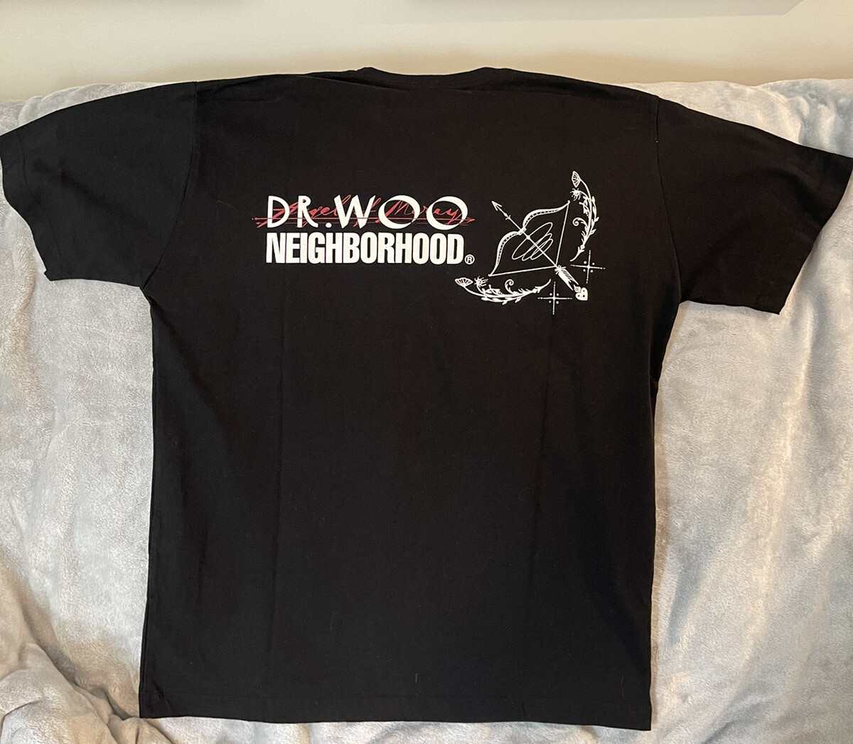 トップス neighborhood NH X DR WOO . TEE SS-1 NEIGHBORHOOD X DR. WOO 1 TEE (T-shirt) NEW from JAPAN Size L