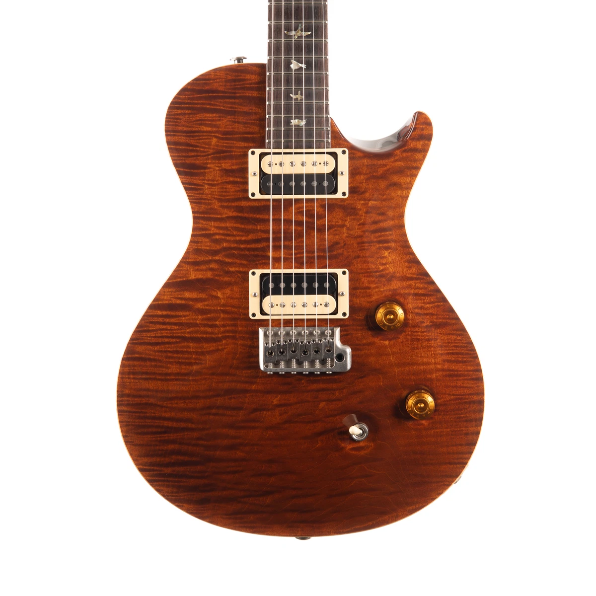 Burnt 2024 orange guitar