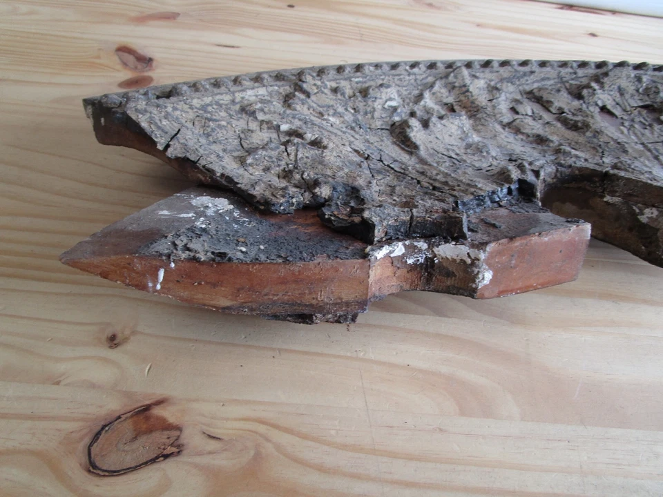 Antigua PIEZA RARA MA historia Boston arquitectónico estado capitolio ornamento Foto 4 de 4