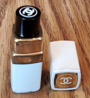 CHANEL No 22 SPLASH VINTAGE SCENT RARE UNIQUE LIPSTICK LOOKING CASE COLLECTIBLE