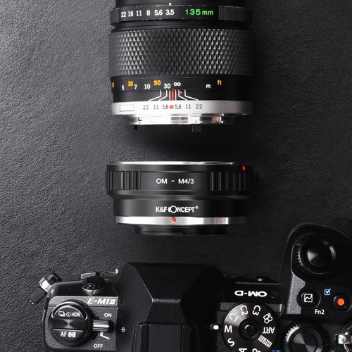 K&F Concept OM to Micro 4/3 Adapter Olympus Zuiko OM Lens to MFT M4/3 Cameras - Picture 7 of 8