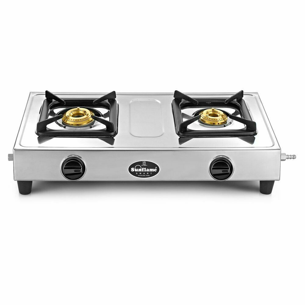 gas stove stainless steel 2 burner