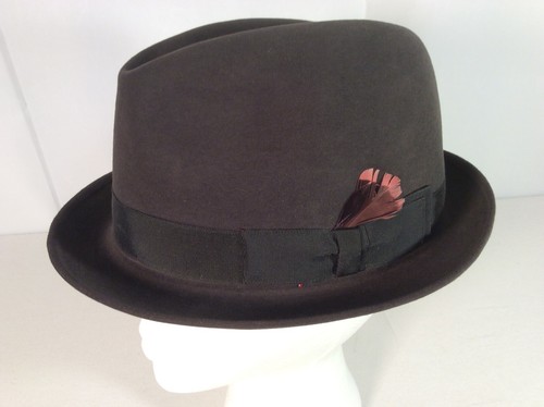 stetson sovereign temple fedora - Gem