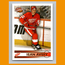 Sean Avery #295 2002 Pacific Complete Detroit Red Wings Hockey Card NHL NM