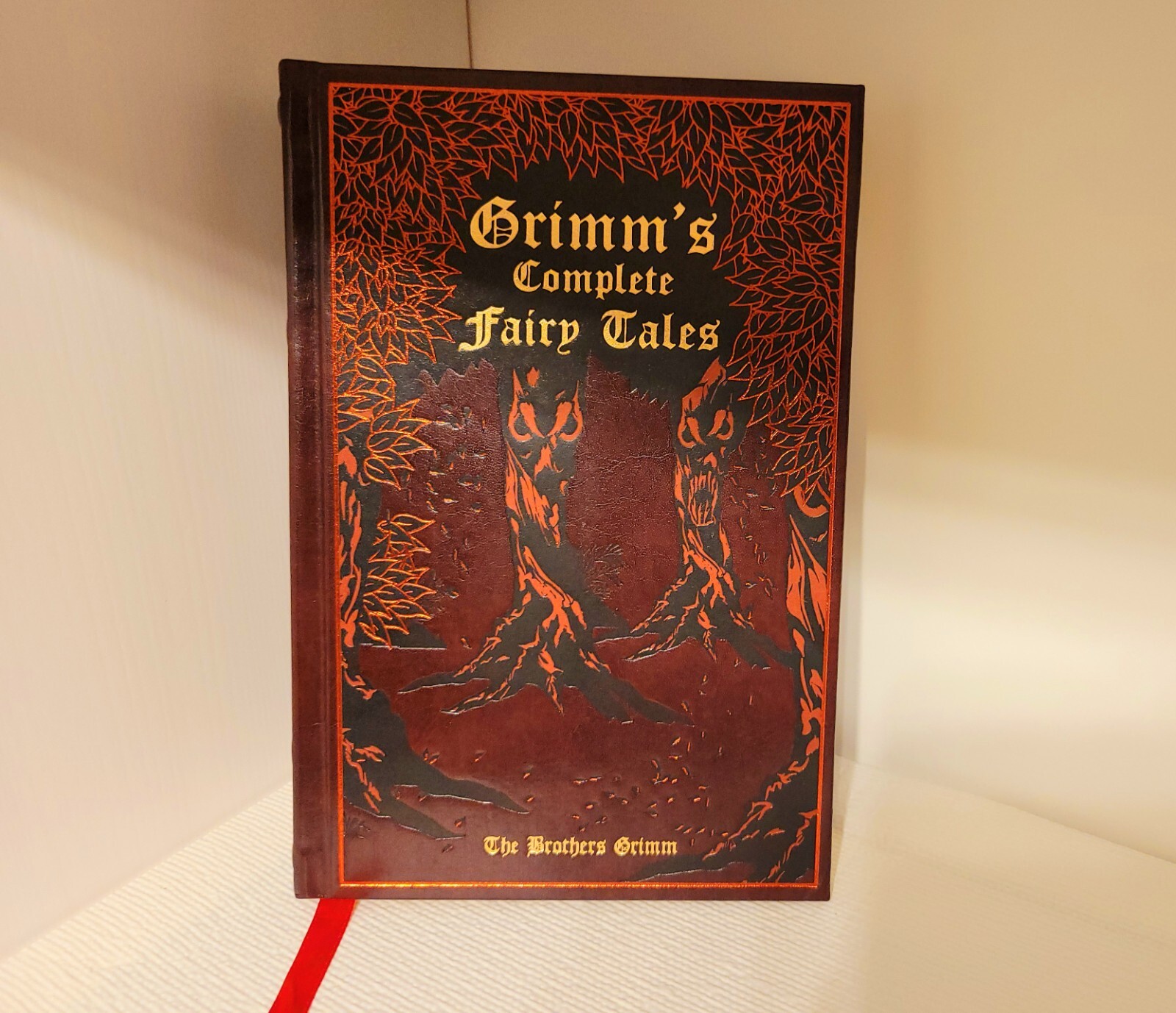 Brothers Grimm Complete Fairy Tales Leather Bound Collectible Edition
