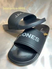 JACK JONES - SIZE US8 - MEN'S SANDALS POOL BEACH SLIPPERS HOLIDAY - NEW - NOTE