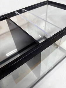 5.5/10 Gallon Heavy Duty Aquarium Fish Tank Dividers - No Suction Cups