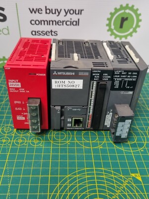 Melsec L-Series L02CPU Programmable Controller, LJ61BT11 CC-Link, L63P PSU