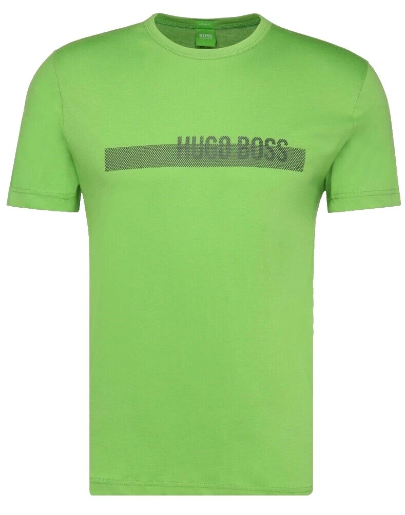 Camisetas masculinas de algodão Hugo Boss