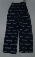 NEW NFL New England Patriots Loungewear Sleepwear Pants Youth Boys S 6 7 NWT