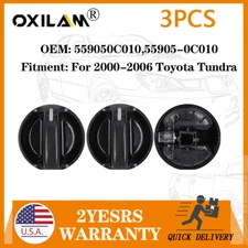 Black AC Climate Control Knob Air Switch For 2000-2006 Toyota Tundra 55905-0C010
