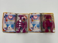 MILLENNIUM The Bear McDonalds 2000 Ty Teenie Beanie Babies, Lot of 2