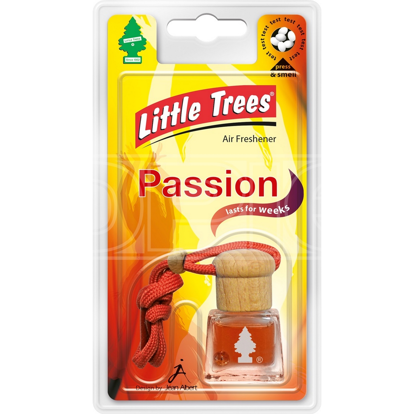 Passion Bottle Air Freshener - Easy To Use & Long Lasting - Little Trees LTB006