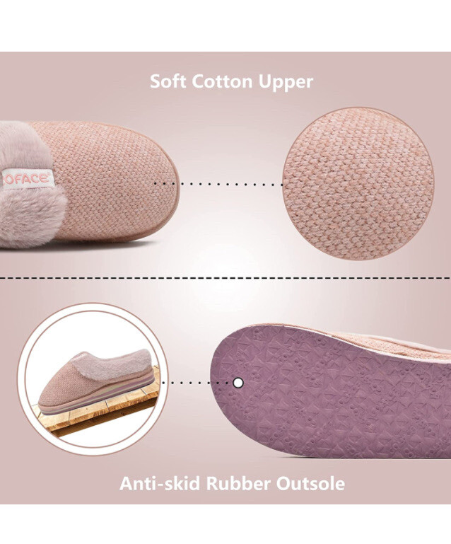 JadeRich Unisex Winter Cotton Slippers — Soft Sole, Washable, Non-Slip House Shoes For Women & Men 9 thumbnail image
