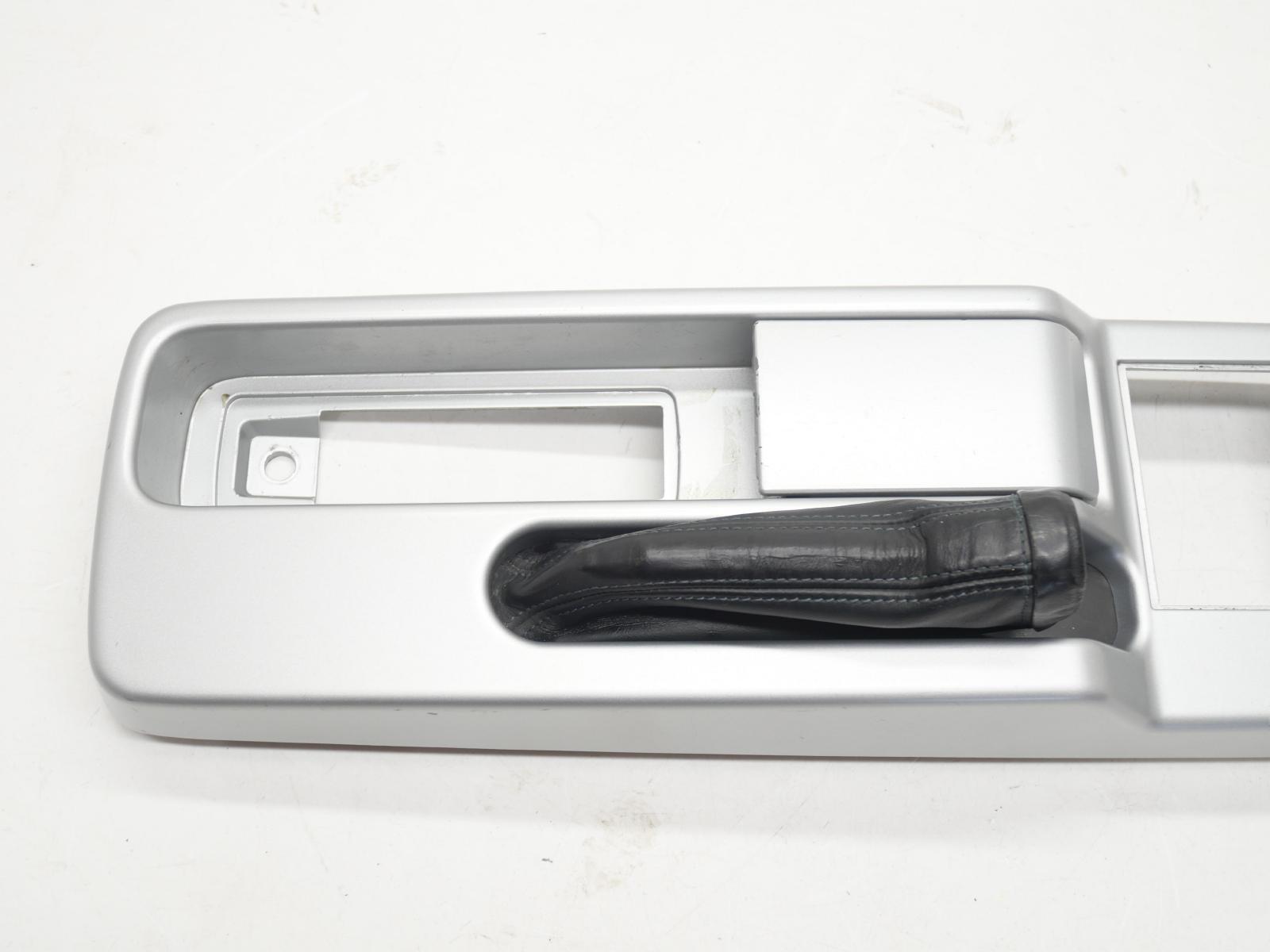 2001 Ferrari 360 Spider F1 Center Console Silver Tunnel Upper Ebrake Boot OEM