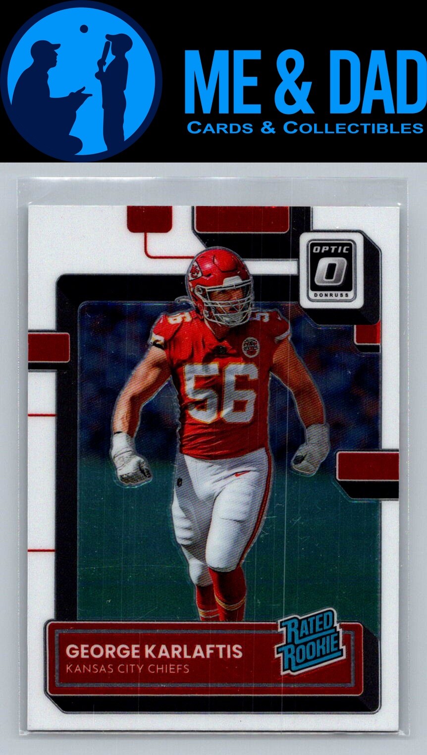 2022 Donruss Optic #256 George Karlaftis