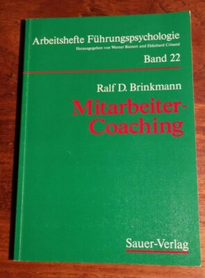 Ralf D. Brinkmann Mitarbeitercoaching