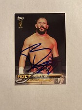BOBBY FISH Signed NXT WWE TOPPS Trading Card IP AUTO Rookie RC