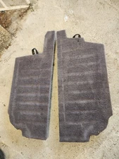 1990-1998 VOLVO 940 WAGON GREY CARPET TRUNK CORNER PLATFORM EDGES USED OEM