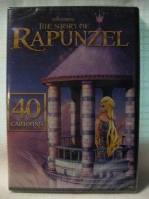 40 Cartoons: Featuring The Story of Rapunzel DVD NEW!