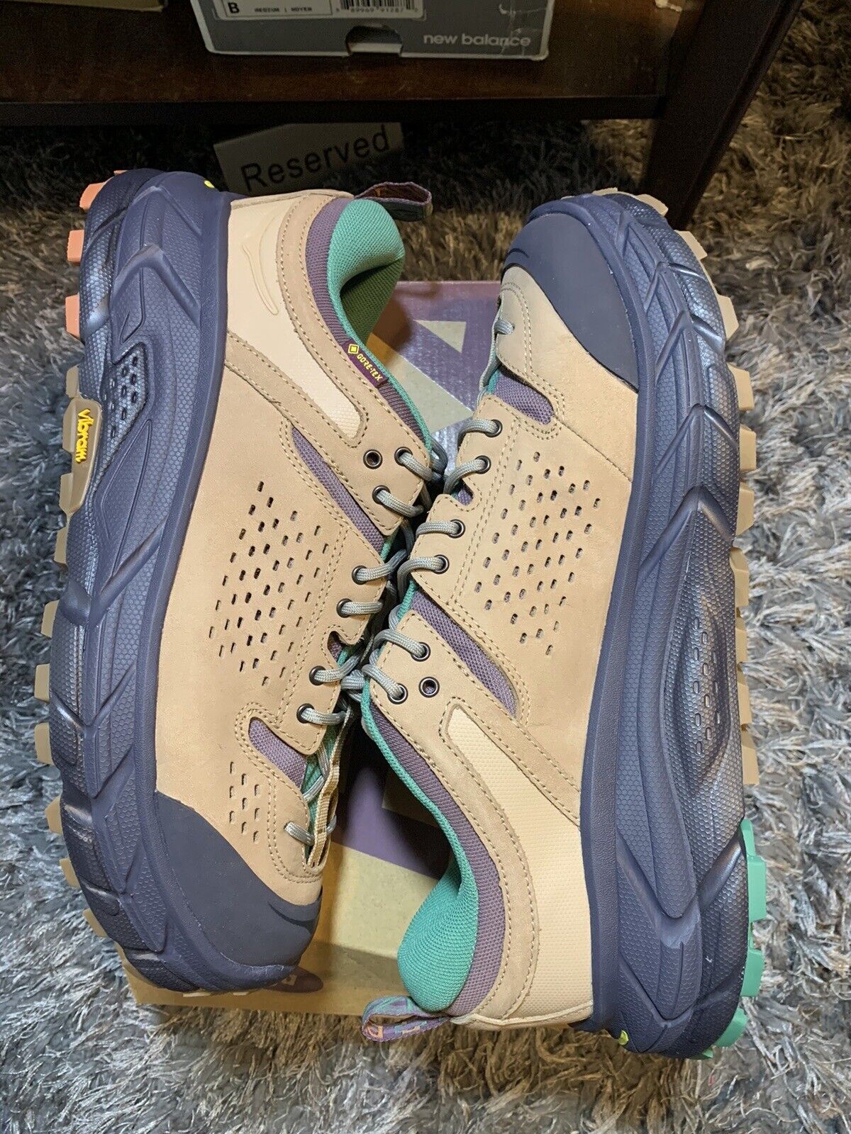 Size 11 - Hoka One One Tor Ultra Gore-Tex x Bodega Low The World