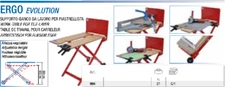 Montolit ERGO evolution: Work-Table for Tile-Layer professional work table