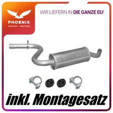 VW Golf V 5 1.4 FSI 66kW Fließheck Mittelschalldämpfer Auspuff Mit E-Prüfzeichen