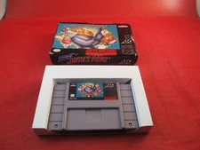 Super James Pond (Super Nintendo Entertainment System, 1993) SNES w/ Box game