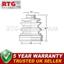 Front Inner CV Joint Boot Set Fits Yaris Getz Amica 0.8 1.0 1.1 1.3 1.6